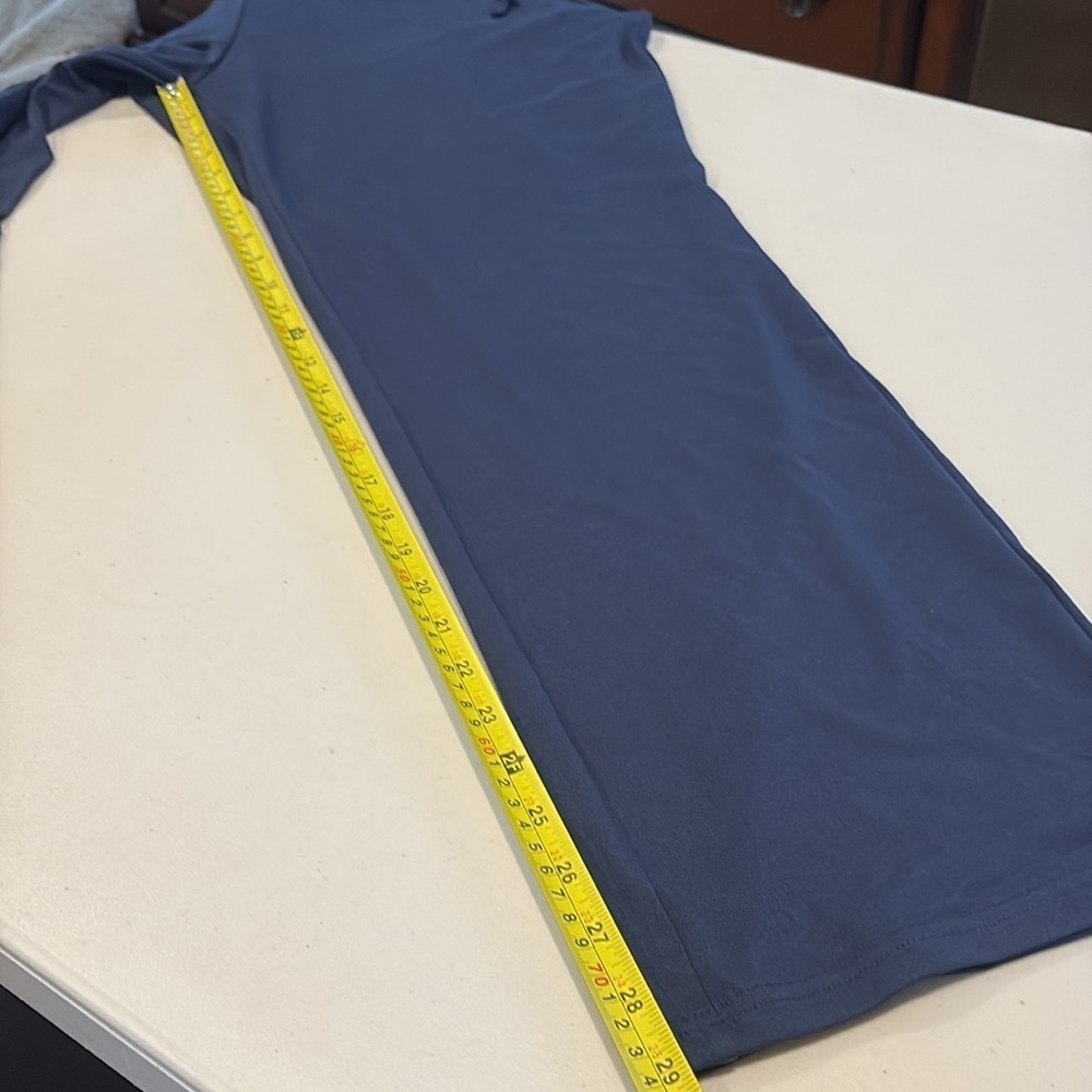 NEW -DIBAOLONG Womens Yoga Pants Wide Leg - Size XL.  Navy Blue - Picture 11 of 11